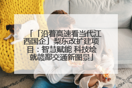 「沿着高速看当代江西国企」梨东改扩建项目：智慧赋能 科技绘就赣鄱交通新图景