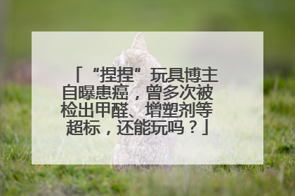 “捏捏”玩具博主自曝患癌，曾多次被检出甲醛、增塑剂等超标，还能玩吗？