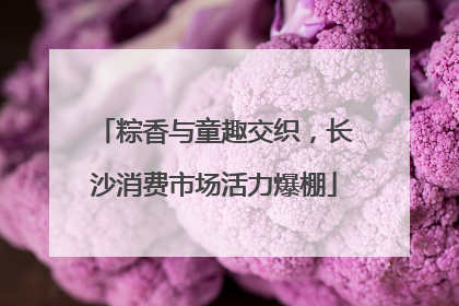 粽香与童趣交织，长沙消费市场活力爆棚