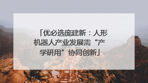 优必选庞建新：人形机器人产业发展需“产学研用”协同创新