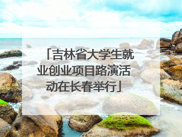 吉林省大学生就业创业项目路演活动在长春举行