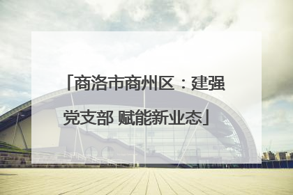 商洛市商州区：建强党支部 赋能新业态