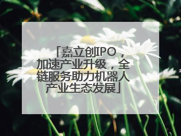 嘉立创IPO，加速产业升级，全链服务助力机器人产业生态发展
