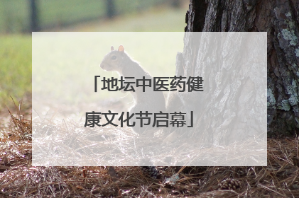 地坛中医药健康文化节启幕