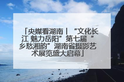 央媒看湖南丨“文化长江 魅力岳阳”第七届“乡愁湘韵”湖南省摄影艺术展览盛大启幕