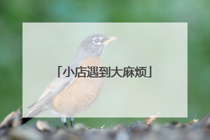 小店遇到大麻烦