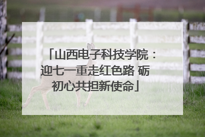 山西电子科技学院：迎七一重走红色路 砺初心共担新使命