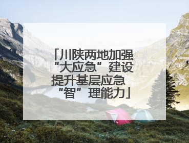 川陕两地加强“大应急”建设 提升基层应急“智”理能力
