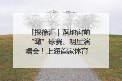 探徐汇｜落地窗前“瞰”球赛、明星演唱会！上海首家体育特色高端酒店亮相