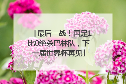 最后一战！国足1比0绝杀巴林队，下一届世界杯再见
