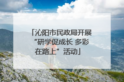 沁阳市民政局开展“研学促成长 多彩在路上”活动