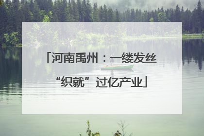 河南禹州：一缕发丝“织就”过亿产业
