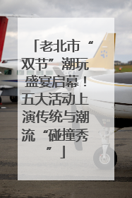 老北市“双节”潮玩盛宴启幕！五大活动上演传统与潮流“碰撞秀”
