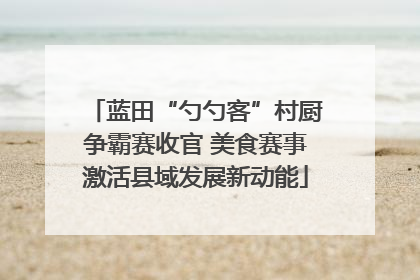 蓝田“勺勺客”村厨争霸赛收官 美食赛事激活县域发展新动能