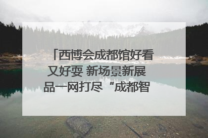 西博会成都馆好看又好耍 新场景新展品一网打尽“成都智造”｜西博视界