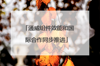 通威组件效能和国际合作同步推进