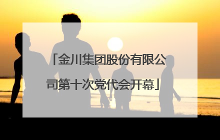 金川集团股份有限公司第十次党代会开幕