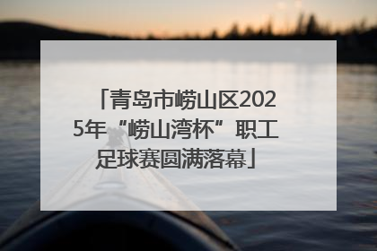 青岛市崂山区2025年“崂山湾杯”职工足球赛圆满落幕