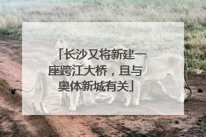 长沙又将新建一座跨江大桥，且与奥体新城有关