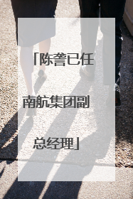 陈詟已任南航集团副总经理