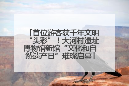 首位游客获千年文明“头彩”！大河村遗址博物馆新馆“文化和自然遗产日”璀璨启幕
