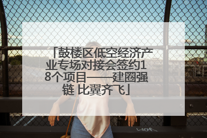 鼓楼区低空经济产业专场对接会签约18个项目——建圈强链 比翼齐飞