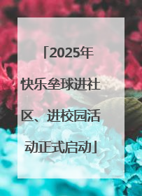 2025年快乐垒球进社区、进校园活动正式启动