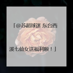 @苏超球迷 东台西溪七仙女送福利啦！